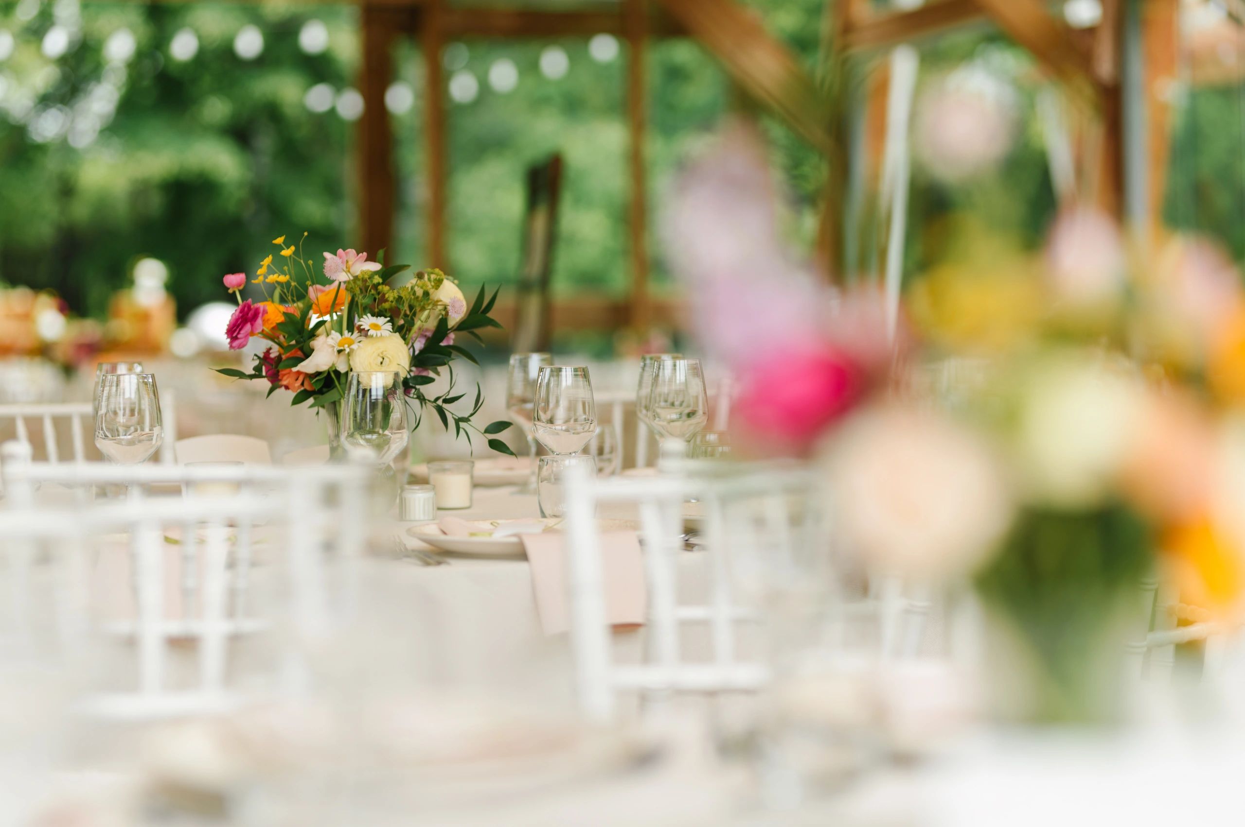 Elegant event table setting